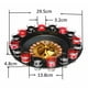 thumbnail image 2 of Juego de bebida para fiesta, plato giratorio para beber de Rusia para adultos, juego de ruleta de vaso de chupito, juego de beber con 16 vasos de chupito, 2 of 6
