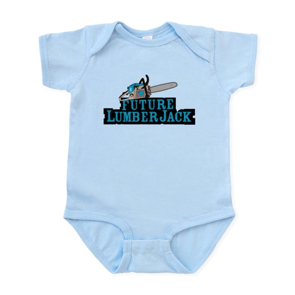 CafePress - Future Lumberjack Infant Bodysuit - Baby Light Bodysuit, Size Newborn - 24 Months