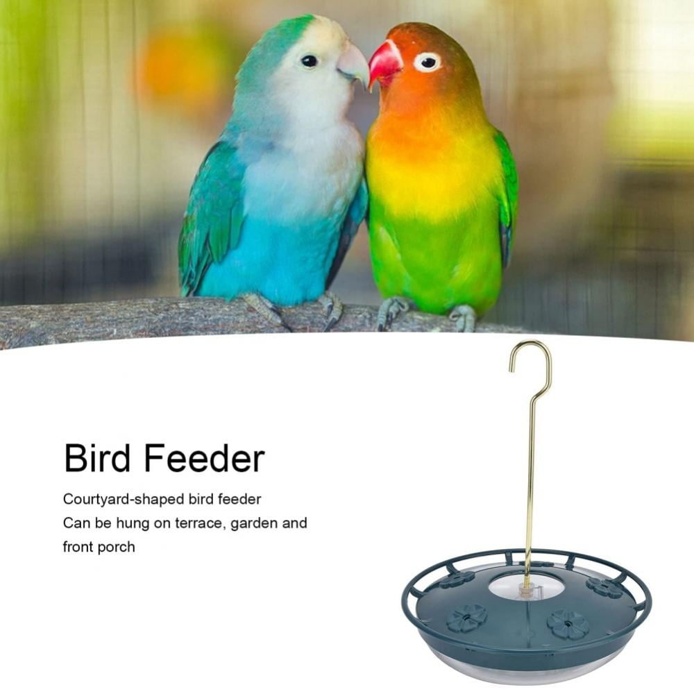 Bird Feeder,Saucer Shape Hummingbird Feeder,LeakProof Hummingbird