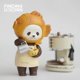 thumbnail image 4 of Figura de acción modelo de juguete Kawaii, nuestro Panpan Taiyaki 2, Caja Ciega, oso blanco, grandes almacenes, Caja sorpresa misteriosa, 4 of 5