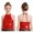 Red, variant on iiniim Girl's Glitter Sequins Jazz Ballet Hip Hop Tank Top Sleeveless Halter Neck Vest Dancewear Red 6