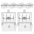 thumbnail image 4 of Elegant Silver Plastic Treasure Chest Candy Boxes for Home Use with Moderate Capacity 6pcs, 4 of 5