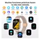 thumbnail image 5 of Colmi C8max Dorada 1.93'' Reloj Inteligente Monitoreo De Estrés Y Sueño Llamadas De Voz Lectura De Mensajes Smartwatch Deportivo Para Hombre Y Mujer Correas De Silicona Y Magnéticas Carga Inalámbrica, 5 of 8