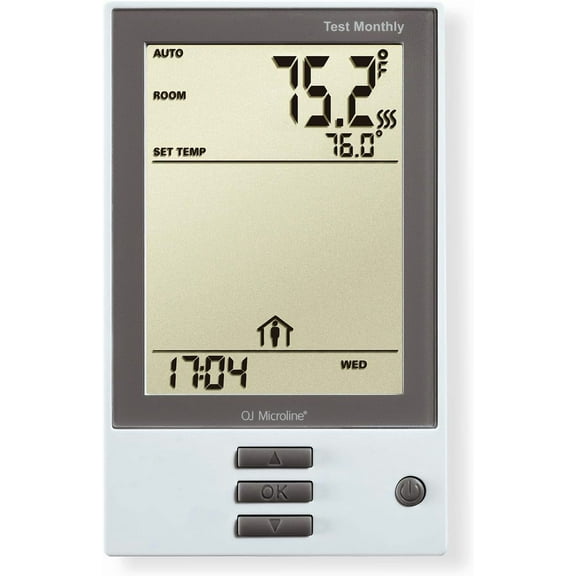UDG Programmable Thermostat for Heated Floor w/Class A GFCI - 120/240v in Floor Heater Thermostat - Dual Sensing - Includes a Flooring Sensor - 3-Year Warranty & USA Product Support