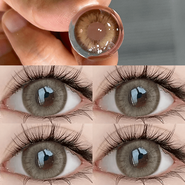 MILL CREEK lentes de contacto para pupila lentillas cosmeticas para miopia graduadas de colores bonitas Walmart en linea