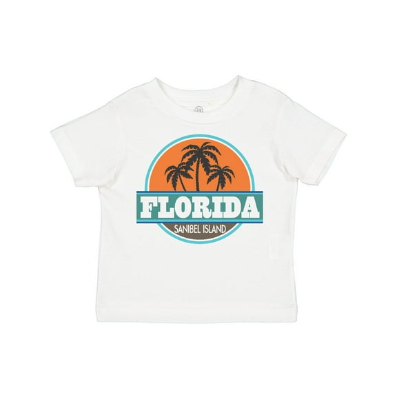 Inktastic Sanibel Island Florida beach cities Boys or Girls Toddler T-Shirt