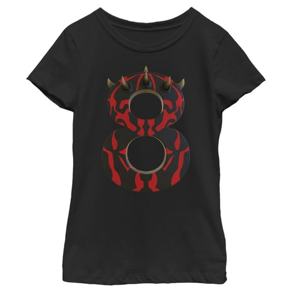 Girl's Star Wars Maul 8 Years Graphic T-Shirt