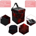 thumbnail image 2 of Spider Web Car Trash Can: Foldable, with Lid, Leak-proof, Hanging Storage Bag - Trash Can for Car, 2 of 6