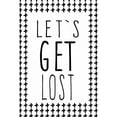 thumbnail image 3 of Waltz, Anne 11x14 Black Modern Framed Museum Art Print Titled - Let get lost, 3 of 5