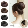 thumbnail image 4 of RYGRZJ Chignon Synthétique Rouleau de Beignet Élastique Chignon Blond, 4 of 4