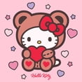 thumbnail image 2 of Girls Hello Kitty Cute Valentine Bear T Shirt, 2 of 5