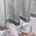 thumbnail image 3 of Rideaux pour Chambre de Bébé Style Garçon Rideaux Translucides en Carreaux, 3 of 5