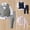 Grey, variant on Boys Formal Tuxedo Suit Set 18M-7Y Kids Spring Fall Outfits Dress Shirt Waistcoat Vest and Dress Pants 3-Piece Clothing Set Toddler Ring Bearer Birthday Wedding Suit