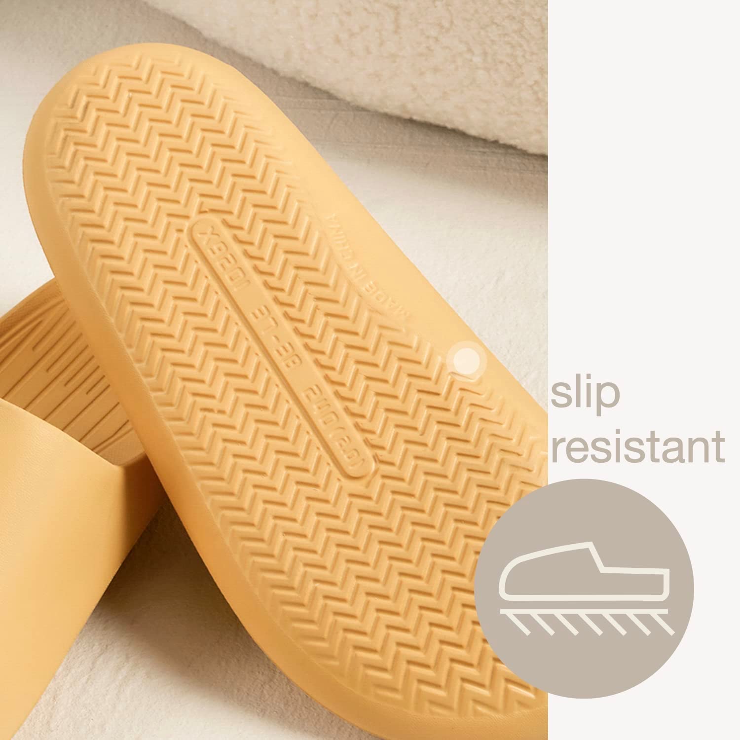 CoCopeaunt Slippers for Women Men, Non-Slip Arch Support Cloud Slides ...