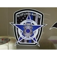 thumbnail image 2 of Pack of 10 Thin Blue Line Badge Police Officer BLM American Flag Vinyl Decal Sticker Car Truck 5" x 5" …, 2 of 3