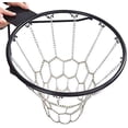 thumbnail image 4 of Basketball Net, Metal Basketball Net, Basketball Net Replacement, Standard Durable Galvanized Basketball Net For Indoor Basketball Court, Campus Basketball Court, 4 of 5