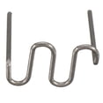 thumbnail image 4 of 1000Pcs 0.6mm Hot Staples for Hot Stapler S Wave Staples with 1000Pcs Metal Standard Pre Cut 0.6mm Flat Hot Staples,1000 x S Wave 0.6mm Flat Staples 1000 x Flat Wave Hot Stapler,Silver, 4 of 10