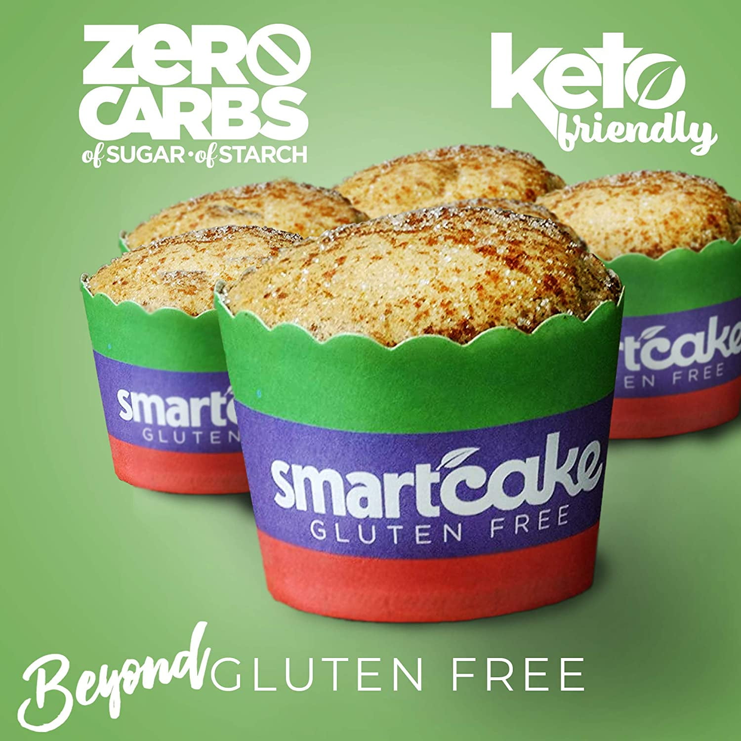SmartCake 38-Calorie Cinnamon | 8-pack