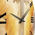 thumbnail image 5 of Designart "Modern Devotion to Jesus II" Christianism Oversized Wall Clock, 5 of 5