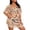 Khaki, variant on Womens Plus Size Short Sleeve Hollow-Out Swimwear Cover Up, Lightweight Beach Bathing Suit