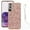 Rosegold, variant on Allytechgroup Glitter Sparkle Case for Samsung Galaxy S24 with Lanyard, Shiny Slim Fit Shockproof Anti-Scratch Luxury Phone Case for Women Girls with Hand Strap, Rosegold