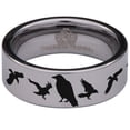 thumbnail image 2 of Crow Tungsten Carbide Ring, 2 of 9