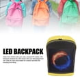 thumbnail image 3 of Mochila LED Para Motocicleta, Mochila LED Resistente Al Agua De 16 Pulgadas Ventilada Para Salir, 3 of 7
