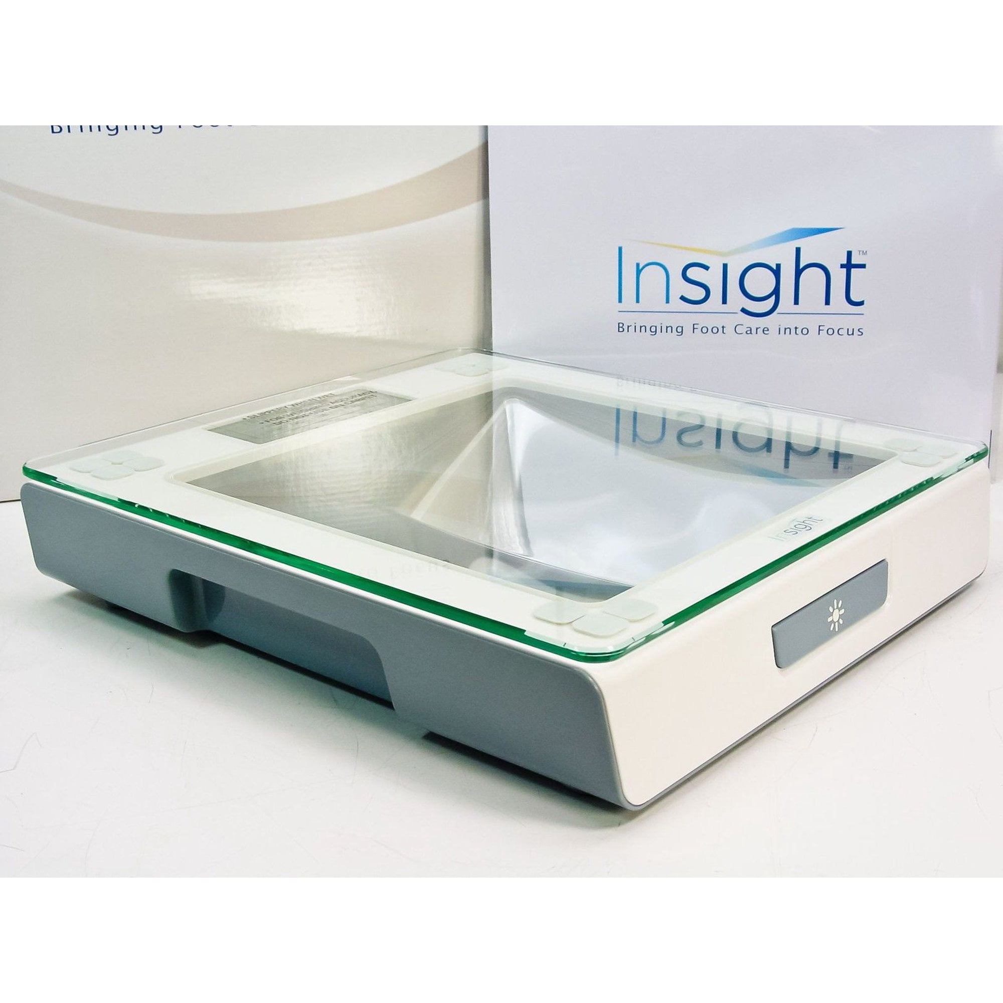 Insight 1380 Digital Bathroom Scale for Diabetic Foot Care, illuminated mirrors