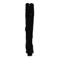 thumbnail image 2 of KENNETH COLE Womens Black Lace Corie Round Toe Block Heel Zip-Up Boots Shoes 10 M, 2 of 4