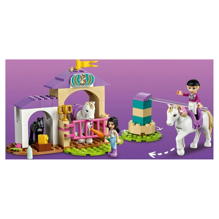 LEGO Friends Horse Training and Trailer 41441 Building Toy; With LEGO  Friends Stephanie and Emma (148 Pieces)