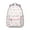 Pink-26, variant on Nordic Style Adjustable Strap School Backpack for Student, Waterproof and Scratch-Resistant, Featuring Earthy Aesthetic Floral Design, Perfect for School, Camping, and Gym Sessions