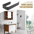 thumbnail image 5 of Hand Towel Holder for Bathroom,Self Adhesive Towel Bar,Easy Install Stainless Steel Towel Rack Dish, 5 of 5