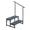 Black-2 steps, variant on 3 Steps RV Steps with 2 Handrail, Heavy-Duty Hot Tub Steps, RV Trailer Steps with Non-Slip Mats, Portable Ladder Stairs for RV, Pool, Camper, Trailer, Mobile Home, Porch