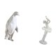 thumbnail image 5 of Escultura de pingüino, estatua de animal, figura de bailarina, adorno de mesa, artesanía de resina, adecuada para dormitorio, sala de estar, oficina,, 5 of 8