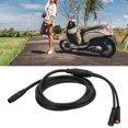 thumbnail image 1 of Electric Bike Extension Cord, Universal 1 To 2 155cm Length Bicycle Motor Cable Plastic Sleeve Long Lasting  For Conversion, 1 of 8