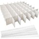thumbnail image 1 of Divisor de cajones organizador de cajones, 8 Uds., divisor de cajones ajustable para suministros de oficina, dormitorio, cocina, utensilios de maquillaje, 1 of 5