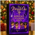 thumbnail image 3 of Purple Prince Advent Compte à Rebours Boîte Aveugle Décoration Arbre de Noël Pendentif Acrylique, 3 of 5