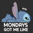 thumbnail image 2 of Mens Lilo & Stitch Mondays Got Me Like T Shirt, 2 of 5