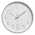 thumbnail image 1 of Reloj de pared moderno jomparis 12, funciona con pilas Silent Sweep, 1 of 7