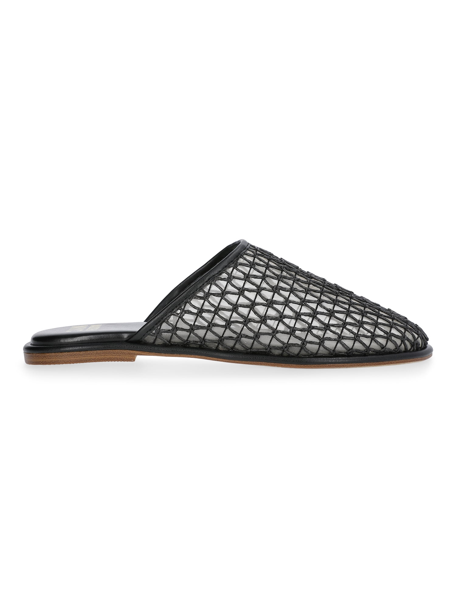 Madden NYC Women's Woven Mesh Mule Flats