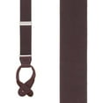 thumbnail image 2 of SuspenderStore Solid Color Suspenders - 1.5-Inch Wide Elastic - Button, Many Colors & 4 Sizes Includes Big&Tall, 2 of 4