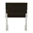 thumbnail image 4 of Twin Mid Mod Tufted Head Board in Fog Gray, 4 of 6