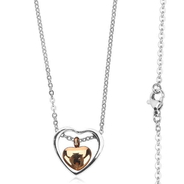 KAKOWELY Collar de urna para mascotas, collar de cremación de cenizas, collar con colgante de corazón para mujer
