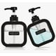 thumbnail image 1 of 2pzs Xtellar Dispensador De Baño Botella Para Envasar Liquido Jabón Color Negro, 1 of 3