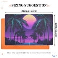 thumbnail image 6 of Yayeee Doormat for Indoor Entrance 32" x 20" Non Slippery Floor Rug, Green Digital Art, 6 of 8