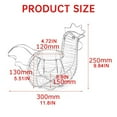 thumbnail image 3 of Silicone Food Storage Bags,Kitchen Organization Chicken Egg Holder Chicken Shaped Rack Decorative Wire Basket Wire Egg Basket Ruit Snack Basket For Kitchen Or Living Room Organization And Storage, 3 of 9