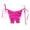Hot Pink, variant on GHSOHS Womens Underwear Briefs High Waisted Thongs for Women Cotton Thongs for Women Hollow out Flroal Lace Thongs Panties Large Size Extra Long Lace Up Adjustable Panties Underwear Hipster Brie