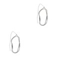 thumbnail image 1 of sweethay Cadena de cintura para mujer, joyería para el vientre, boda, regalo de cumpleaños, adultos, plata Type2 NO2, 1 of 6