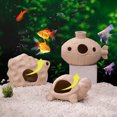 thumbnail image 3 of LiMimmuu Fish Shelter Ceramic Aquarium Decorations Fish Shelter Exquisite Durable Unique Shape Ceramic Aquarium Ornament, 3 of 7