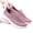 Light Pink, variant on CAIXAI Wide Walking Shoes for Women Adjustable Upper Women's Sneakers Classic on Walking Shoes Women Mesh Knitted Womens Mary Jane Shoes Hands-Free Soft Shoes